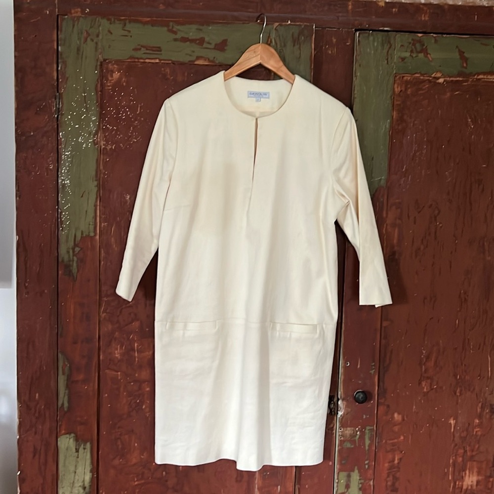 Emerson Fry cream mod dress size L